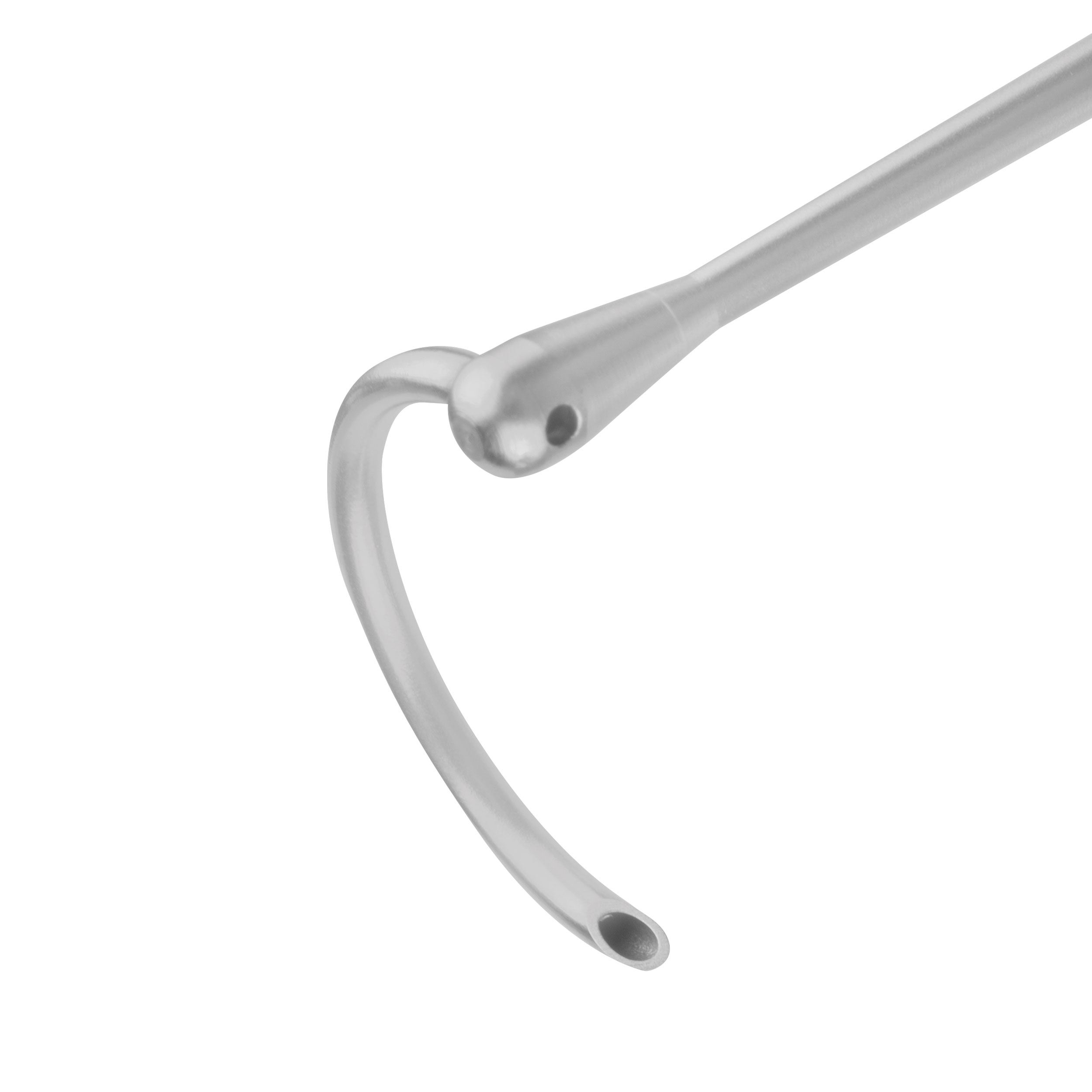 Trådførernål, nærbillede